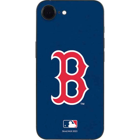 MLB Boston Red Sox - Solid Distressed iPhone 16e Skin